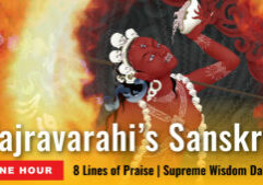 Vajravarahi Vajrayogini's 8 lines of Praise by Yoko Dharma thumbnail for Video