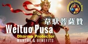 Video Thumbnail: Wei Tuo Pusa, Aspect of Vajrapani Bodhisattva, His Practice, Praise, Mantra 韋馱菩薩贊   #佛教誦經音樂