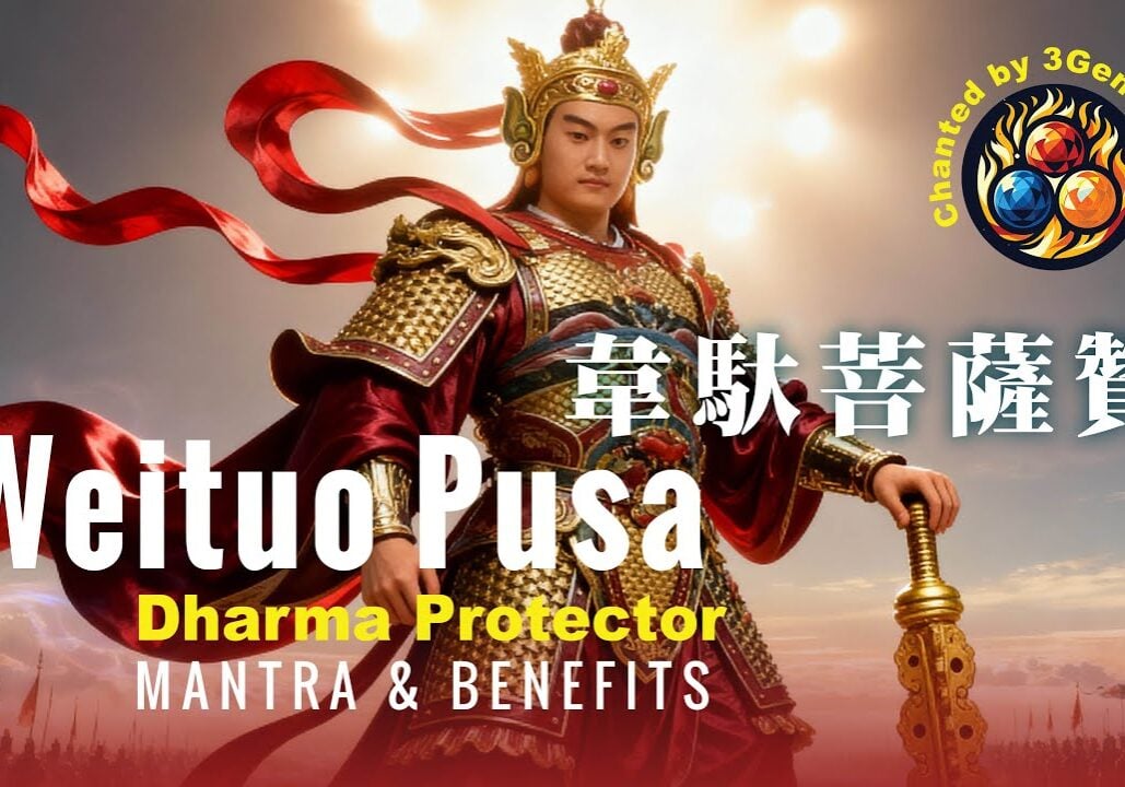 Video Thumbnail: Wei Tuo Pusa, Aspect of Vajrapani Bodhisattva, His Practice, Praise, Mantra 韋馱菩薩贊   #佛教誦經音樂