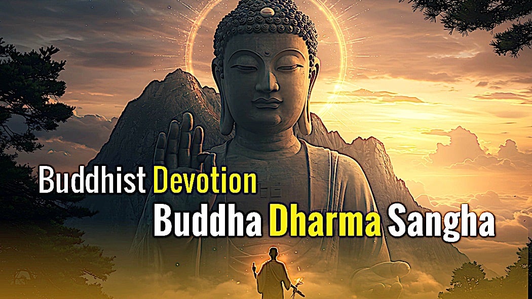 Devotion to the Three Jewels: Essence of Buddha Dharma; the Most Important Practice 2 buddhist devotion 2Buddha Weekly