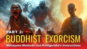 buddhist exorcism kshitigarbhas 1 3