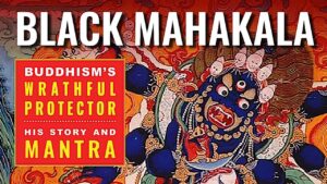 buddhist protector black mahakal 1