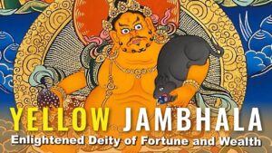 buddhist wealth deity yellow jam 3
