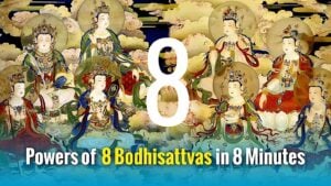8 Bodhisattvas Daily Practice with 8 Mantras Video Thumbnail.