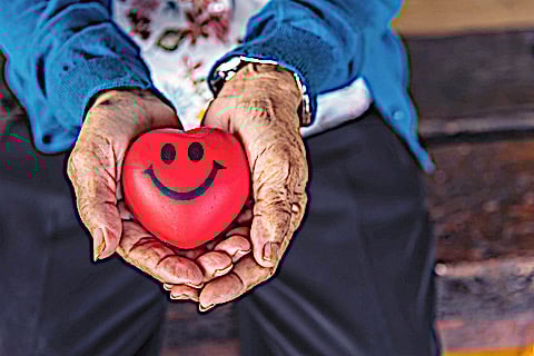 Filial Duty: The Buddhist Perspective On Caring For Elderly Loved Ones -- Virtuous Karma 3 dreamstime xs 133017906 smiling heartBuddha Weekly