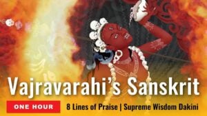 eight praises to vajravarahi vaj