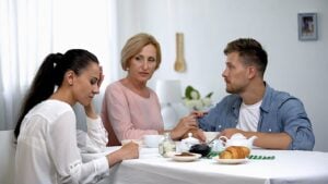 family conflict at table dreamstime xl 158962740Buddha Weekly