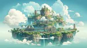 fantasy magic city akshobhya small dreamstime s 288413038