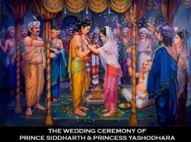 lifeofbuddha008 Prince Siddarth marries Princess Yashodhara