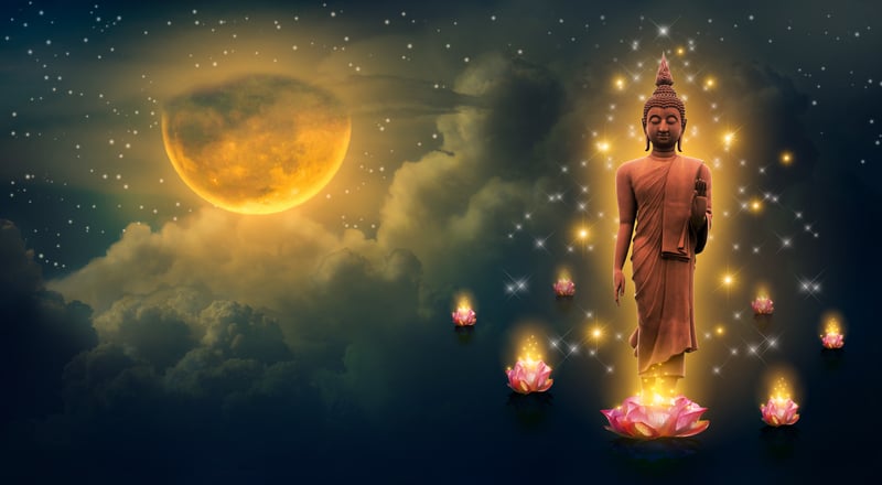 Uposatha Observance Days Each Month are the Renewal Dedication Practice Days, Traditionally Practiced on the New, Full and Quarter moons each month