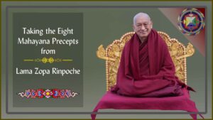 taking the eight mahayana precep