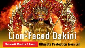 video mantra lion faced dakini u